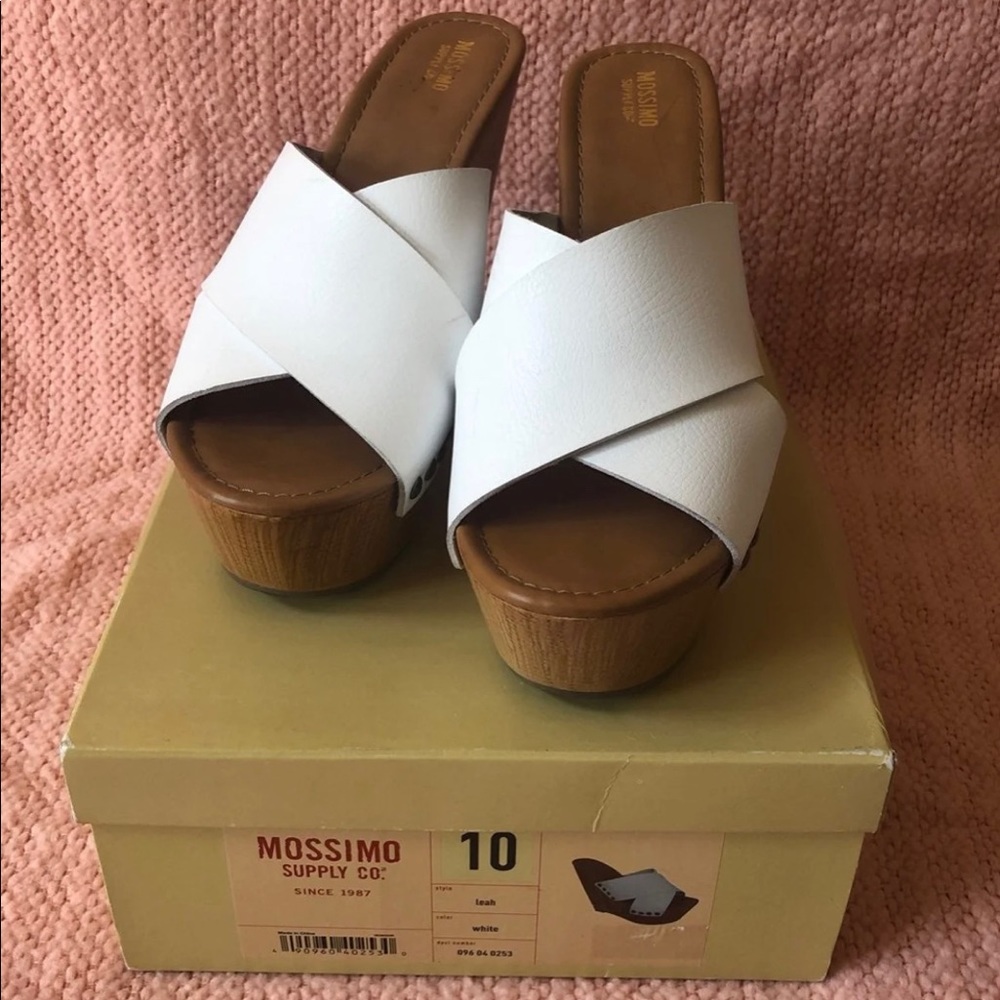 White Mossimo Wedge